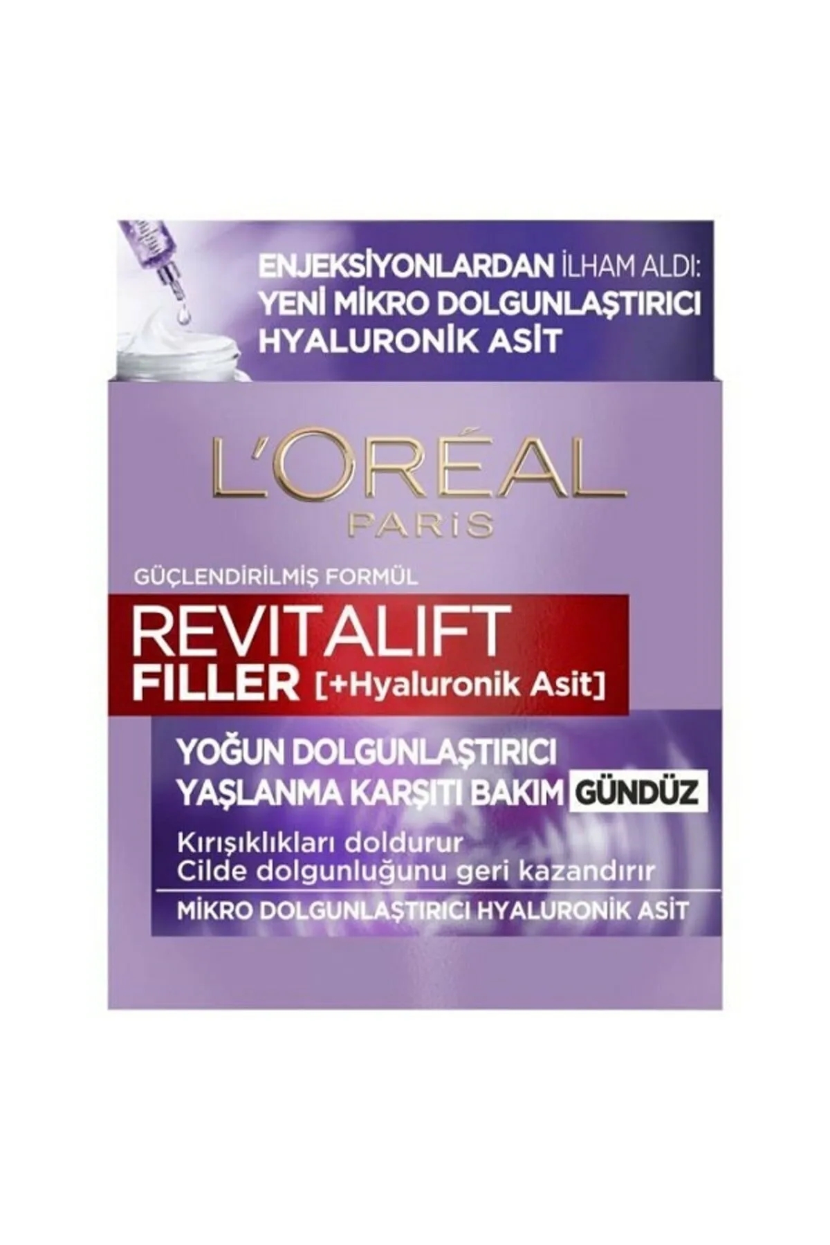 L’Oréal Paris Revitalift Filler Gündüz Kremi 50 Ml