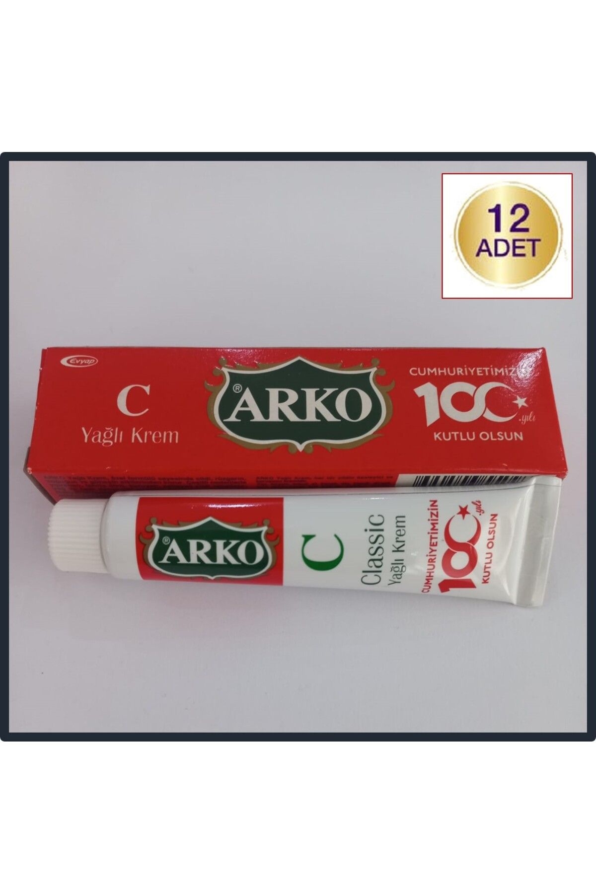 Arko Nem Klasik Yağlı Krem 20 cc 12 Adet