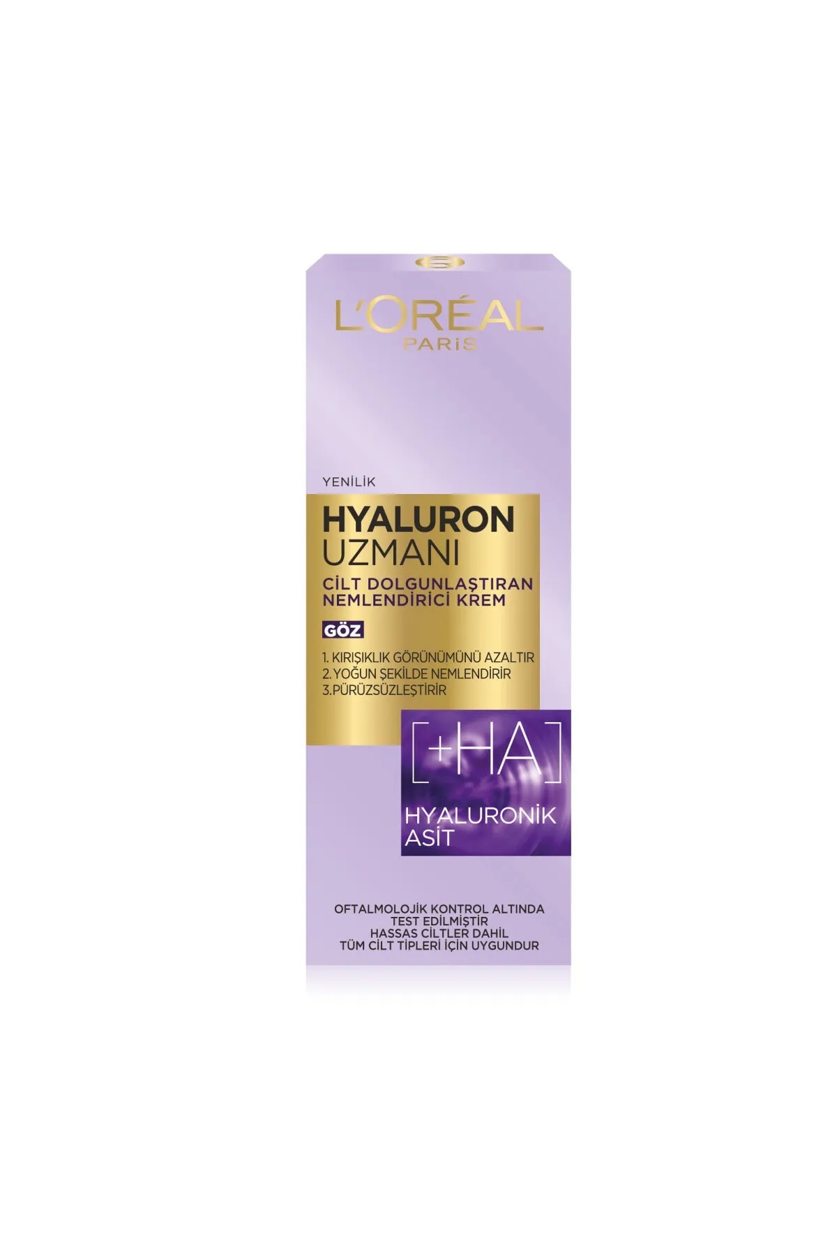 L’Oréal Paris Hyaluron Uzmanı Nemlendirici Göz Kremi 15 Ml