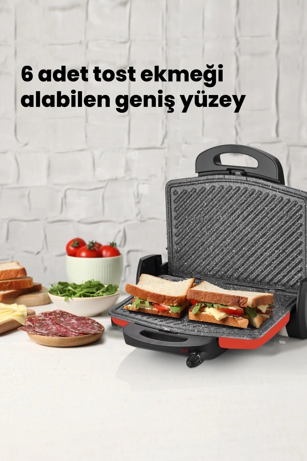 GoldMaster GM-7449K Tost Ve Izgara Makinesi