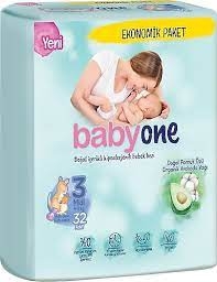 Baby One Bebek Bezi Eko Paket No:3- 128 Adet