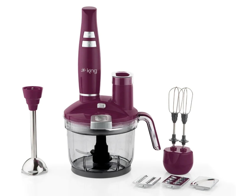 King KB976 Hilde Komple Mor Blender Seti