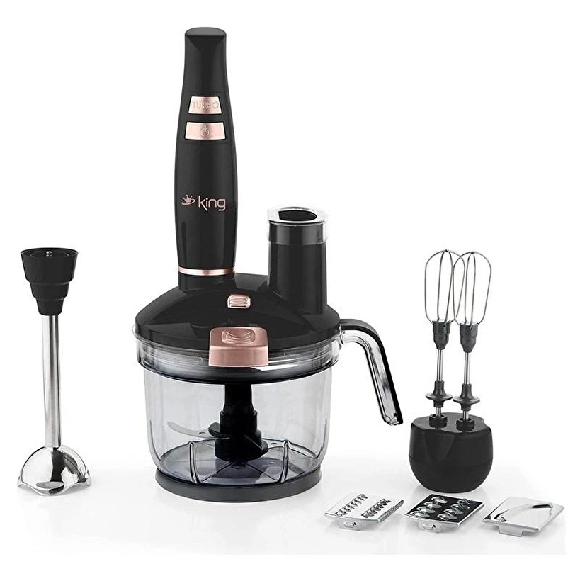 King Kkb973 Bodie Blender Set -Siyah 4 Yıl Garanti