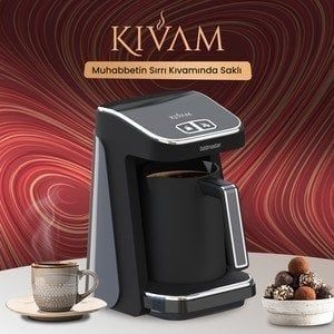 Goldmaster Kıvam Antrasit Türk Kahve Makinesi