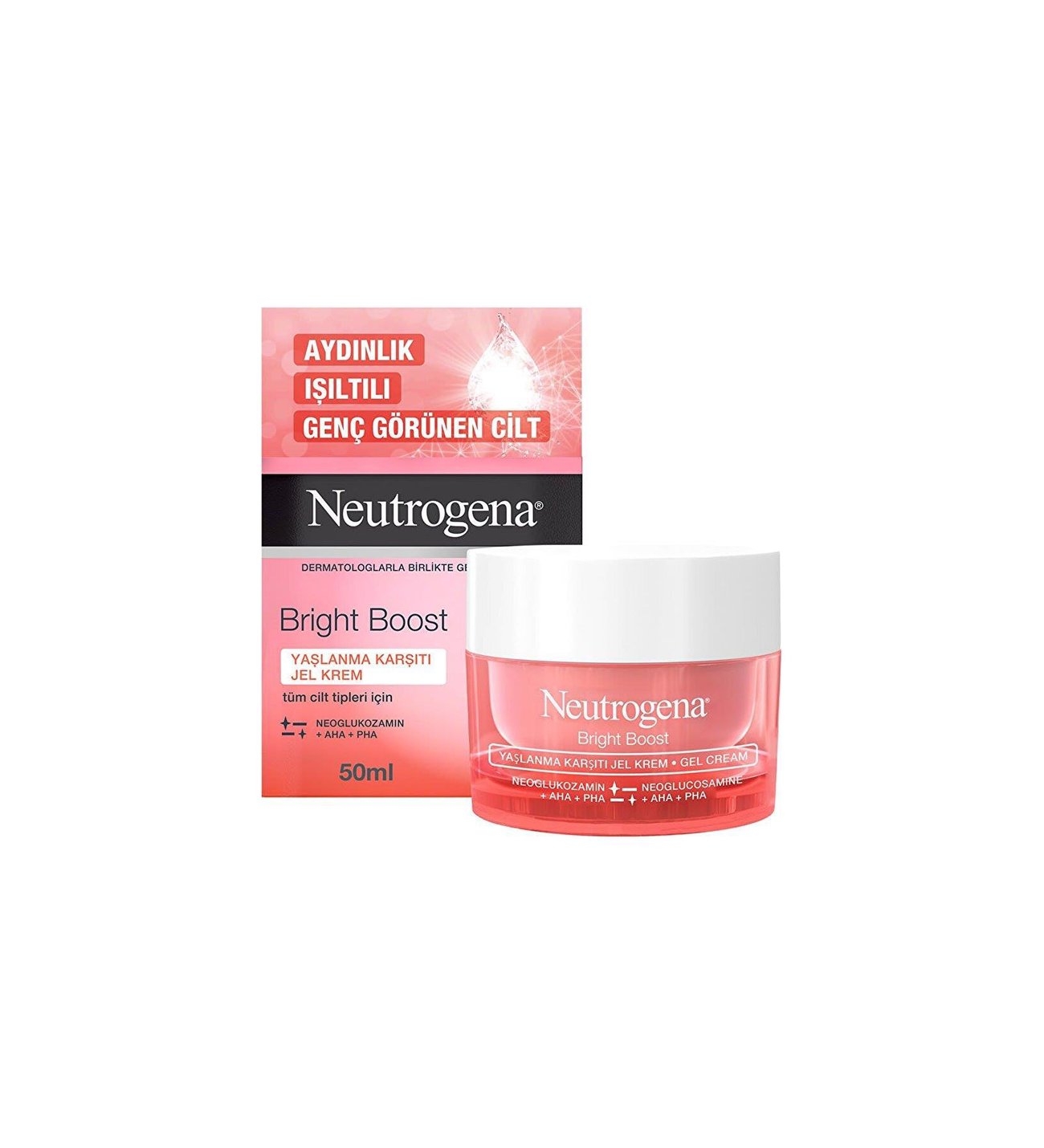 Neutrogena Bright Boost Yaşlanma Karşıtı Jel Krem 50 ml