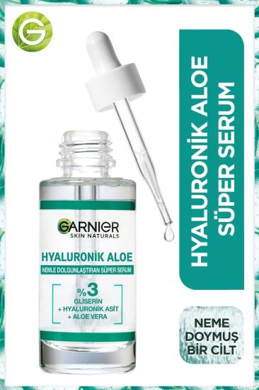 Garnier Hyaluronik Aloe Nemle Dolgunlaştıran Süper Serum 30 ml