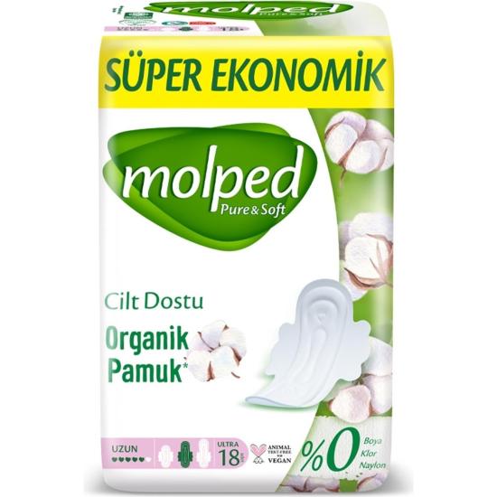 Molped Pure & Soft Süper Eko Uzun 18’li 