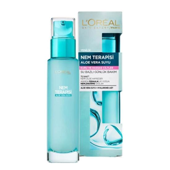 L’Oréal Paris Nem Terapisi Aloe Vera Suyu Kuru ve Hassas Ciltler 70 Ml