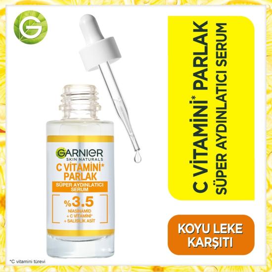 Garnier C Vitamini Parlak Süper Aydınlatıcı Serum 30ml